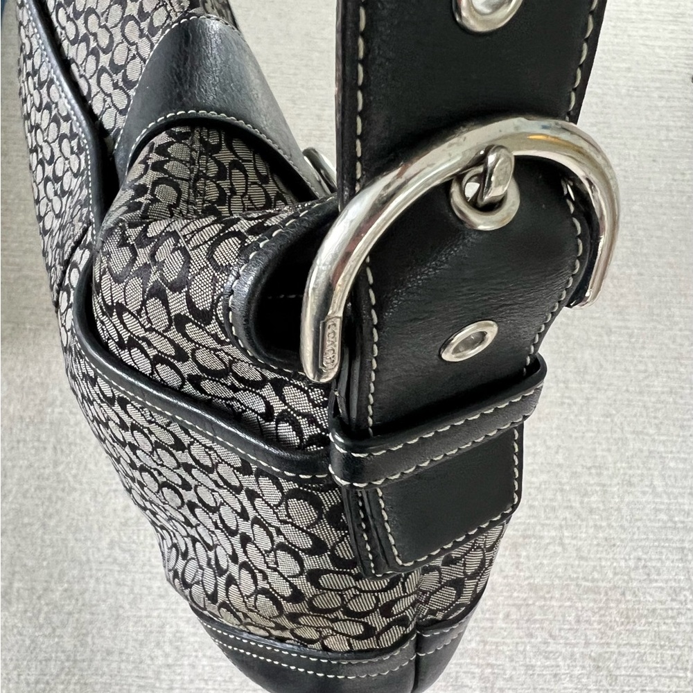 Vintage Coach Y2K Black Soho 6808 Bag - Picture 5 of 8